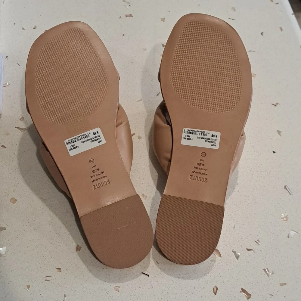 NIB Schutz leather sandals - Picture 4 of 6